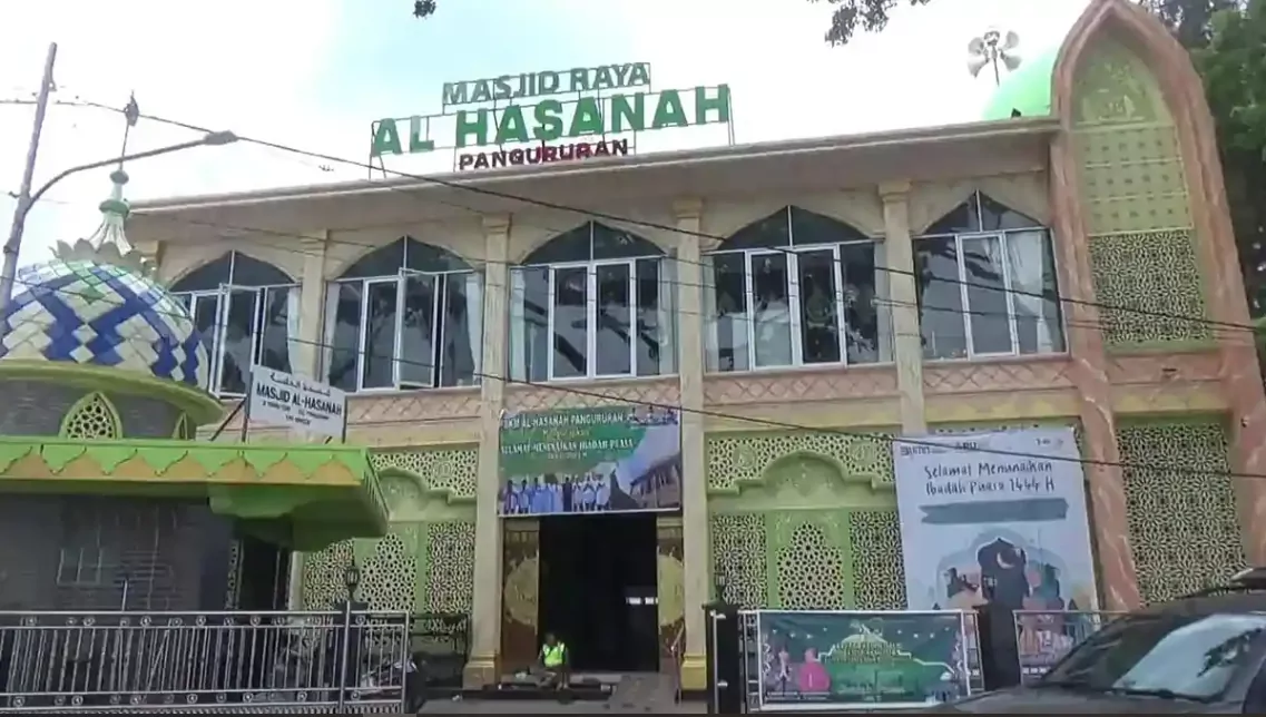 Kemegahan Desain Arsitektur Modern Masjid Agung Al-Hasanah Bengkulu