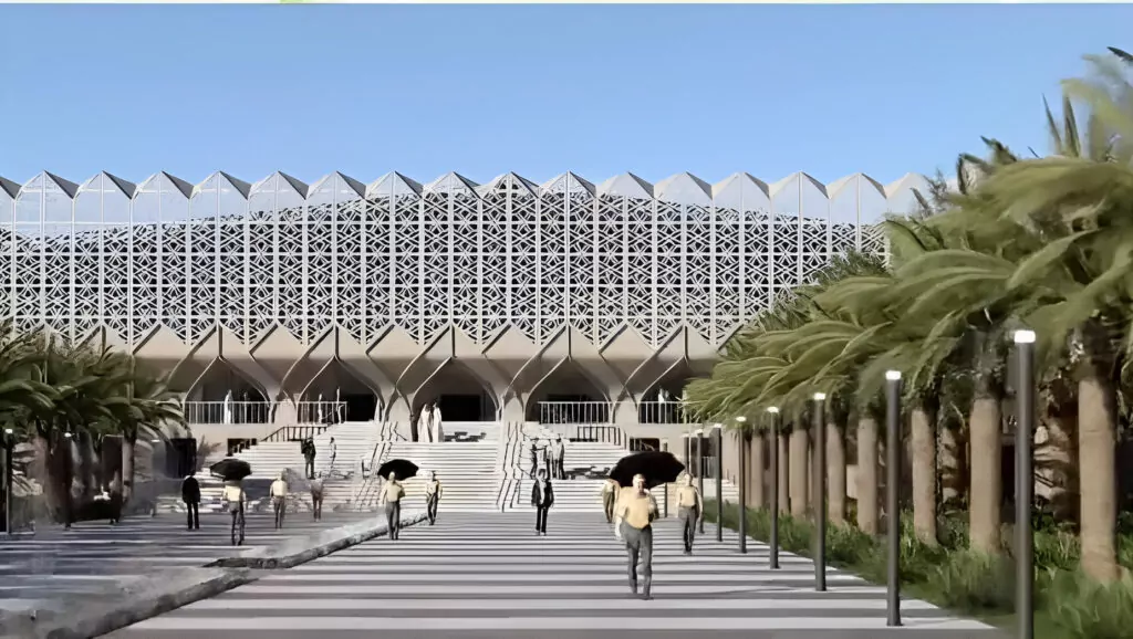 Keindahan Interior Masjid Agung Aceh Tamiang yang Menyejukkan Mata Pengunjung